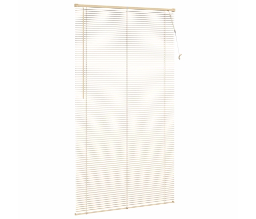 Venēcijas Žalūzija Gaiši Brūna Ar Rakstu 213 X 110 Cm Pvc Vidaxl