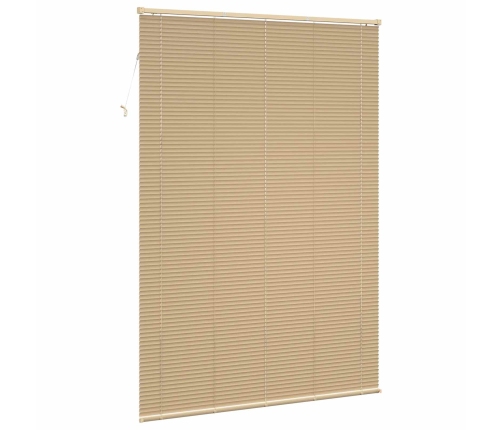 Venēcijas Žalūzija Gaiši Brūna Ar Rakstu 213 X 140 Cm Pvc Vidaxl