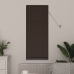 Venēcijas Žalūzija Tumši Brūna Ar Rakstu 150 X 40 Cm Pvc Vidaxl