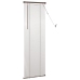Venēcijas Žalūzija Tumši Brūna Ar Rakstu 150 X 50 Cm Pvc Vidaxl