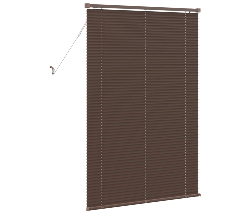 Venēcijas Žalūzija Tumši Brūna Ar Rakstu 150 X 80 Cm Pvc Vidaxl