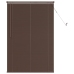 Venēcijas Žalūzija Tumši Brūna Ar Rakstu 150 X 90 Cm Pvc Vidaxl