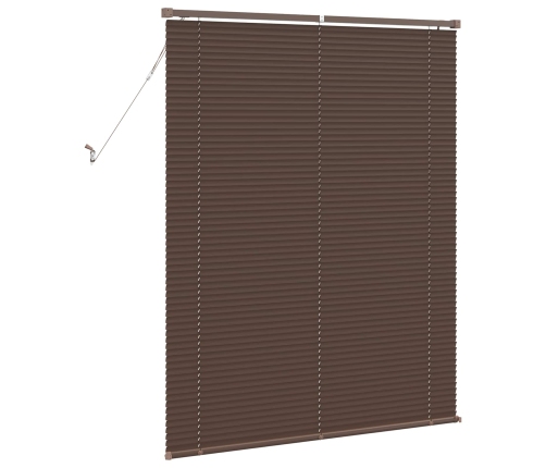 Venēcijas Žalūzija Tumši Brūna Ar Rakstu 150 X 110 Cm Pvc Vidaxl