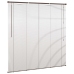 Venēcijas Žalūzija Tumši Brūna Ar Rakstu 150 X 140 Cm Pvc Vidaxl