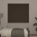 Venēcijas Žalūzija Tumši Brūns Ar Koka Rakstu 160 X 150 Cm Pvc Vidaxl