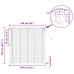Venēcijas Žalūzija Tumši Brūns Ar Koka Rakstu 160 X 150 Cm Pvc Vidaxl