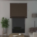 Venēcijas Žalūzija Tumši Brūna Ar Rakstu 213 X 110 Cm Pvc Vidaxl