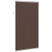 Venēcijas Žalūzija Tumši Brūna Ar Rakstu 213 X 110 Cm Pvc Vidaxl