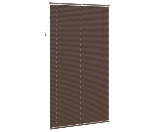 Venēcijas Žalūzija Tumši Brūna Ar Rakstu 213 X 120 Cm Pvc Vidaxl