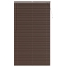 Venēcijas Žalūzija Tumši Brūna Ar Rakstu 213 X 120 Cm Pvc Vidaxl