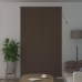 Venēcijas Žalūzija Tumši Brūna Ar Rakstu 213 X 160 Cm Pvc Vidaxl