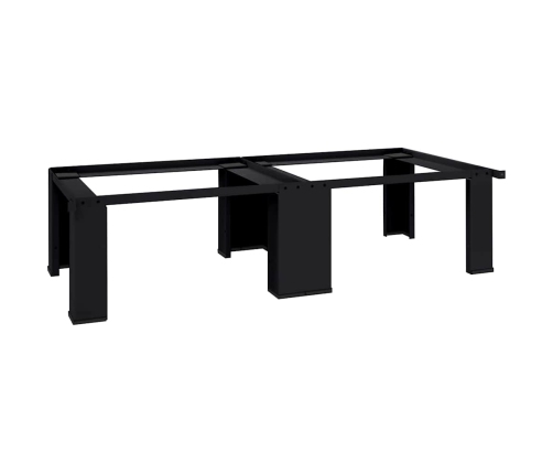 Veļas Mazgājamā Mašīna Uzpaliks 2 Pcs Melna 64 X 55 X 32.5 Cm Vidaxl