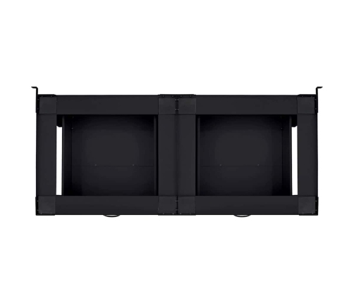 Veļas Mazgājamā Mašīna Uzpaliks 2 Pcs Melna 64 X 55 X 32.5 Cm Vidaxl