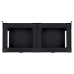 Veļas Mazgājamā Mašīna Uzpaliks 2 Pcs Melna 64 X 55 X 32.5 Cm Vidaxl