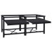Veļas Mazgājamā Mašīna Uzpaliks 2 Pcs Melna 64 X 55 X 32.5 Cm Vidaxl
