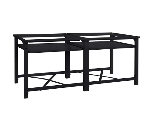 Veļas Mazgājamā Mašīna Uzpaliks 2 Pcs Melna 64 X 55 X 32.5 Cm Vidaxl