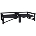Veļas Mazgājamā Mašīna Uzpaliks 2 Pcs Melna 64 X 55 X 32.5 Cm Vidaxl