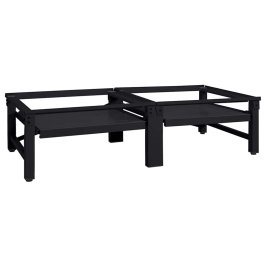 Veļas Mazgājamā Mašīna Uzpaliks 2 Pcs Melna 64 X 55 X 32.5 Cm Vidaxl