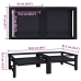 Veļas Mazgājamā Mašīna Uzpaliks 2 Pcs Melna 64 X 55 X 32.5 Cm Vidaxl