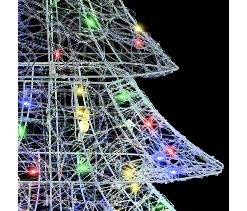 Ziemassvētku Eglīte Su 160 Led Daudzkrāsains 150 Cm Akrils Vidaxl