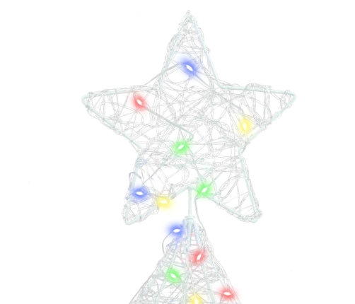 Ziemassvētku Eglīte Su 160 Led Daudzkrāsains 150 Cm Akrils Vidaxl