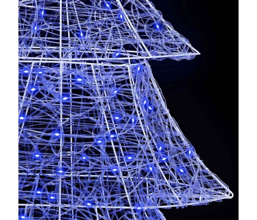 Ziemassvētku Eglīte Su 240 Led Zila 180 Cm Akrils Vidaxl