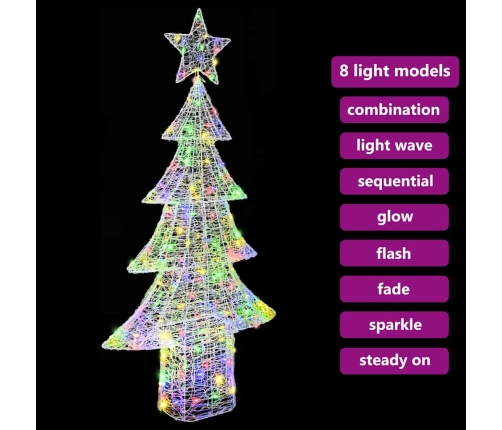 Ziemassvētku Dekorācija Daudzkrāsains 180 Cm Vidaxl