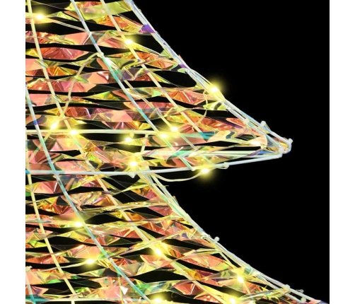 Ziemassvētku Eglīte Su 160 Led Silti Balta 150 Cm Pet Vidaxl