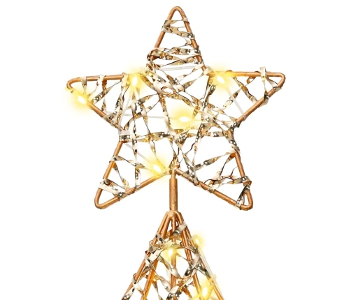 Ziemassvētku Eglīte Su 120 Led Silti Balta 120 Cm Pet Vidaxl