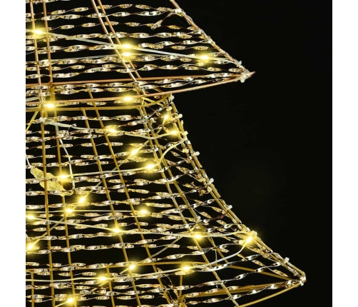 Ziemassvētku Eglīte Su 160 Led Silti Balta 150 Cm Pet Vidaxl