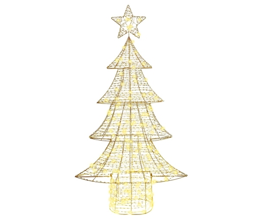 Ziemassvētku Eglīte Su 160 Led Silti Balta 150 Cm Pet Vidaxl