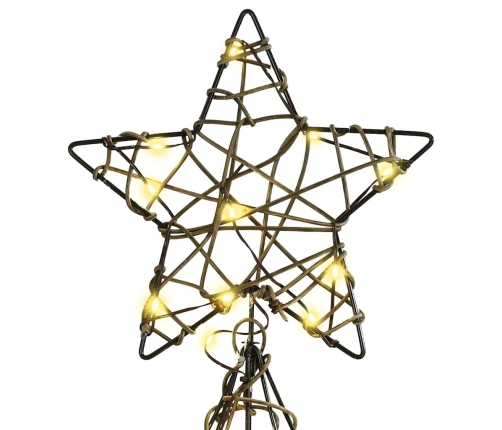 Ziemassvētku Eglīte Su 160 Led Silti Balta 150 Cm Rotangpalma Vidaxl