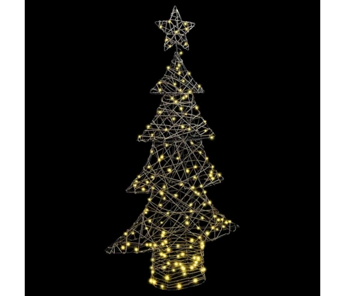 Ziemassvētku Eglīte Su 160 Led Silti Balta 150 Cm Rotangpalma Vidaxl