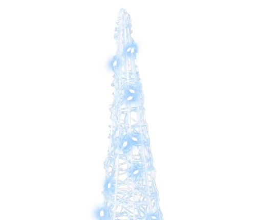 Ziemassvētku Eglīte 3 Pcs Vēsi Balta 40 Cm 60 Cm 80 Cm Akrils Vidaxl