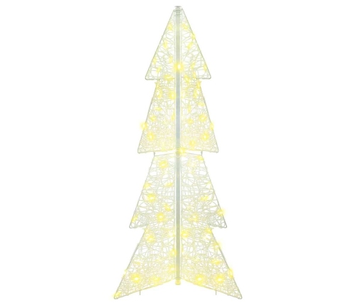 Ziemassvētku Eglīte Su 100 Led Silti Balts 120 Cm Akrils Vidaxl