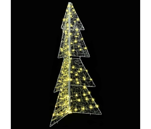 Ziemassvētku Eglīte Su 160 Led Silti Balts 150 Cm Akrils Vidaxl