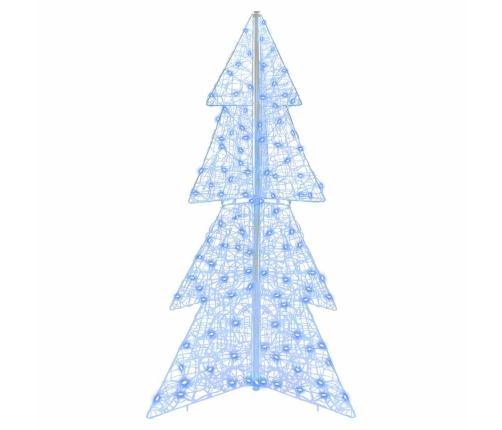 Ziemassvētku Eglīte Su 160 Led Zila 150 Cm Akrils Vidaxl