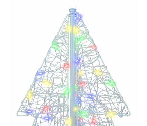 Ziemassvētku Eglīte Su 160 Led Daudzkrāsains 150 Cm Akrils Vidaxl