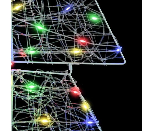 Ziemassvētku Eglīte Su 160 Led Daudzkrāsains 150 Cm Akrils Vidaxl