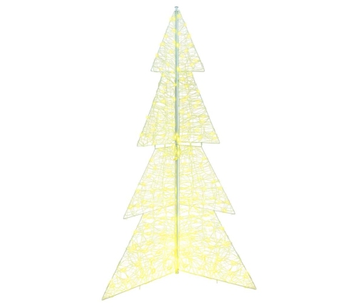 Ziemassvētku Eglīte Su 240 Led Silti Balts 180 Cm Akrils Vidaxl