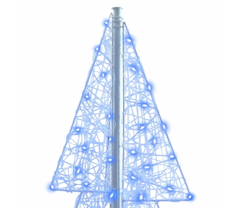 Ziemassvētku Eglīte Su 240 Led Zila 180 Cm Akrils Vidaxl
