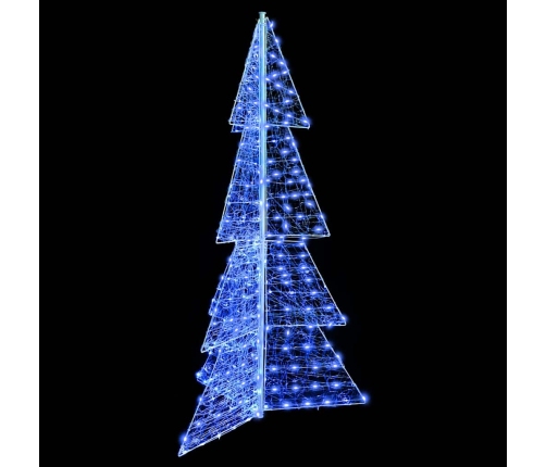 Ziemassvētku Eglīte Su 240 Led Zila 180 Cm Akrils Vidaxl