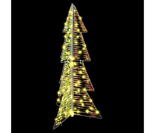 Ziemassvētku Eglīte Su 100 Led Silti Balts 120 Cm Pet Vidaxl