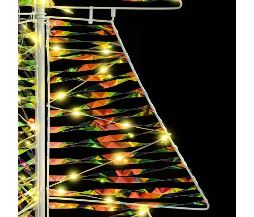 Ziemassvētku Eglīte Su 160 Led Silti Balts 150 Cm Pet Vidaxl