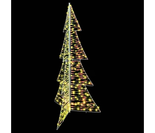 Ziemassvētku Eglīte Su 240 Led Silti Balts 180 Cm Pet Vidaxl