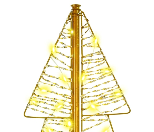 Ziemassvētku Eglīte Su 100 Led Silti Balts 120 Cm Pet Vidaxl