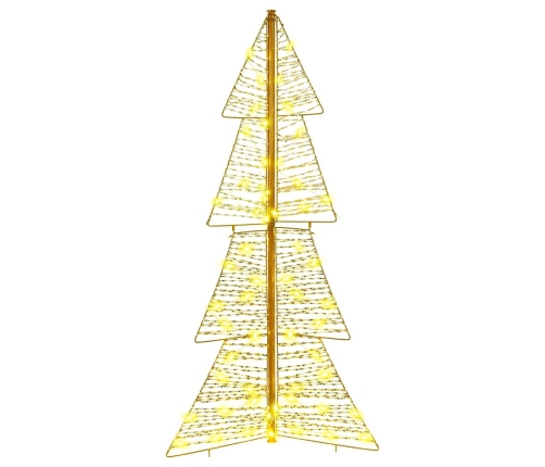 Ziemassvētku Eglīte Su 100 Led Silti Balts 120 Cm Pet Vidaxl