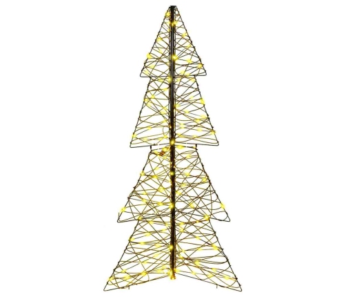 Ziemassvētku Eglīte Su 160 Led Silti Balts 150 Cm Rotangpalma Vidaxl