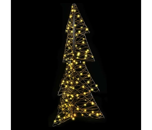 Ziemassvētku Eglīte Su 160 Led Silti Balts 150 Cm Rotangpalma Vidaxl