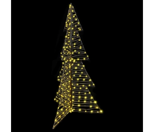 Ziemassvētku Eglīte Su 240 Led Silti Balts 180 Cm Rotangpalma Vidaxl